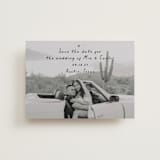 "Noted" - Save the Dates in Noir by Olivia Raufman - Front