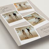 "Instant Elegance" - Save the Dates in Dune by Kerry Doyle - Detail