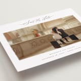 "drift" - Save the Dates in Mist by Wildfield Paper Co - Detail