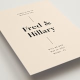 "No us without you" - Save the Dates in Ivory by Pati Cascino - Detail