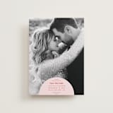 "News!" - Save the Dates in Strawberry by Claudia Orengo - Front