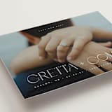 "Diamond" - Save the Dates in Lily by Darryl Don Doctor - Detail