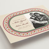 "Mughal Gardens" - Save the Dates in Ivory by Sherley Ferreira - Detail