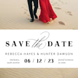 "Southern Charm" - Save the Dates in Noir by Beth Murphy - Detail