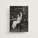 "Lovers" - Save the Dates in Ivory by Stephanie Heinrich Godbout - Front