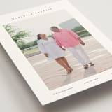 "Simplicity" - Save the Dates in Charcoal by Blustery August - Detail