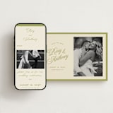 "rory" - Save the Dates in Olive by Ellen Schlegelmilch - Free Wedding Website