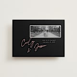 "Album Cover" - Save the Dates in Noir by Merian - Front