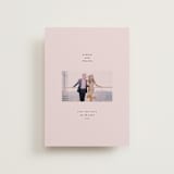 "Luxe" - Save the Dates in Petal by Laura Hamm - Front