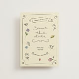 "Lovely Date" - Save the Dates in Natural by Helena Vitto - Front