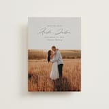 "Simple Names" - Save the Dates in Onyx by Emily Betts - Front