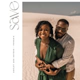 "Modern Chic" - Save the Dates in Ivory by Creo Study - Detail