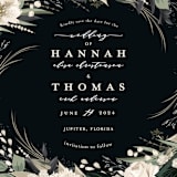 "Ivory Ring" - Save the Dates in Midnight by Susan Moyal - Detail