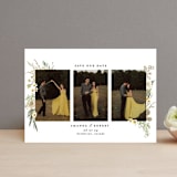 "Organic Florals" - Save the Dates in Porcelain by Susan Moyal - Front