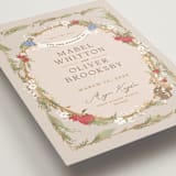 "Disney’s Snow White Someday" - Save the Dates in Forest Floor by Erin L. Wilson - Detail