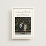 "museo" - Save the Dates in Olive by Ellen Schlegelmilch - Front