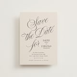 "Mirin" - Save the Dates in Linen by Kate Ahn - Front