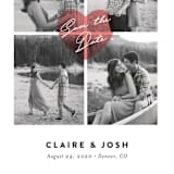 "Pure love" - Save the Dates in Blush by Jana Volfova - Detail