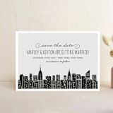 "Big City - New York City" - Save the Dates in Light Taupe by Hooray Creative - Front