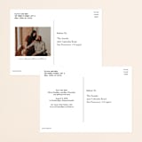 "Watercolor Floral" - Save the Dates in Rose by Yao Cheng Design - Back of Card