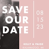 "Color Me Married" - Save the Dates in Dusted by Pixel and Hank - Detail
