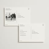 "Romantic Elegance" - Save the Dates in Sky by Ana de Sousa - Back of Card Options
