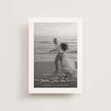 "Gaussian" - Save the Dates in Ivory by Pippa Shaw - Front