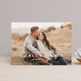 "Classic Touch" - Save the Dates in Pearl by Oscar and Emma - Karly Depew - Front