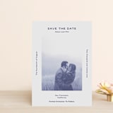 "Flyer" - Save the Dates in Navy by Jack Knoebber - Front