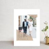 "Framed Corner" - Save the Dates in Kraft by ASQ Studio - Front
