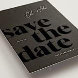 "Retro" - Save the Dates in Evening by Eric Clegg - Detail