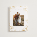 "Wildflower Date" - Save the Dates in Wheat by Chris Griffith - Front