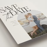"Penelope" - Save the Dates in Ecru by Morgan Kendall - Detail