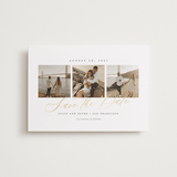 "Topside" - Save the Dates in Pearl by Sarah Brown - Front