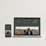 "Peaks" - Save the Dates in Hunter by Sarah Brown - FREE Wedding Website