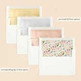 "Floral Filled 16" - Sweet Sixteen Party Invitations in Peach by Becky Nimoy - Envelope Liner Options