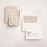 "Baroque Beauty" - Sweet Sixteen Party Invitations in Petal by Charter Oaks Creative - Assembled