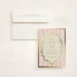 "Baroque Beauty" - Sweet Sixteen Party Invitations in Petal by Charter Oaks Creative - Invitation with Envelope