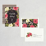 "Rhapsody" - Save the Dates in Peony by Griffinbell Paper Co. - Assembled