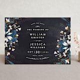 "Enchanting Plum" - Save the Dates in Navy by Phrosné Barwood - Front