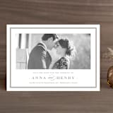 "Field" - Save the Dates in Umber by Megan Davis - Front
