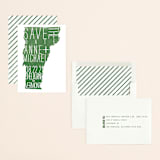 "State Stamp - Vermont" - Save the Dates in Forest by Erin Hodges - Assembled