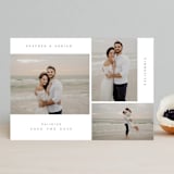 "Three Piece" - Save the Dates in Snow by David Michuki - Front