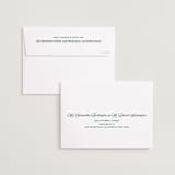 "Lettering Crossbar" - Save the Dates in Midnight by Jill Means - FREE Recipient Addressing