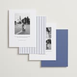 "Deluxe" - Save the Dates in Blueberry by Carolyn MacLaren - Back of Card Options