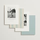 "Amalfi Coast Wedding" - Save the Dates in Aqua by Chris Griffith - Back of Card Options