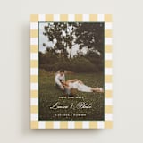 "Curved frame" - Save the Dates in Citrine by Emily Betts - Front
