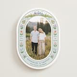 "River Valley" - Save the Dates in Pine by Paper Sun Studio - Front