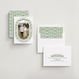 "River Valley" - Save the Dates in Pine by Paper Sun Studio - Assembled
