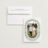 "River Valley" - Save the Dates in Pine by Paper Sun Studio - Save the Date with Envelope